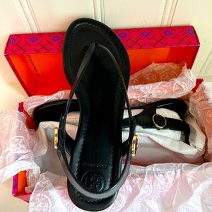 NIB! Tory Burch Minnie Travel Thong Sandals